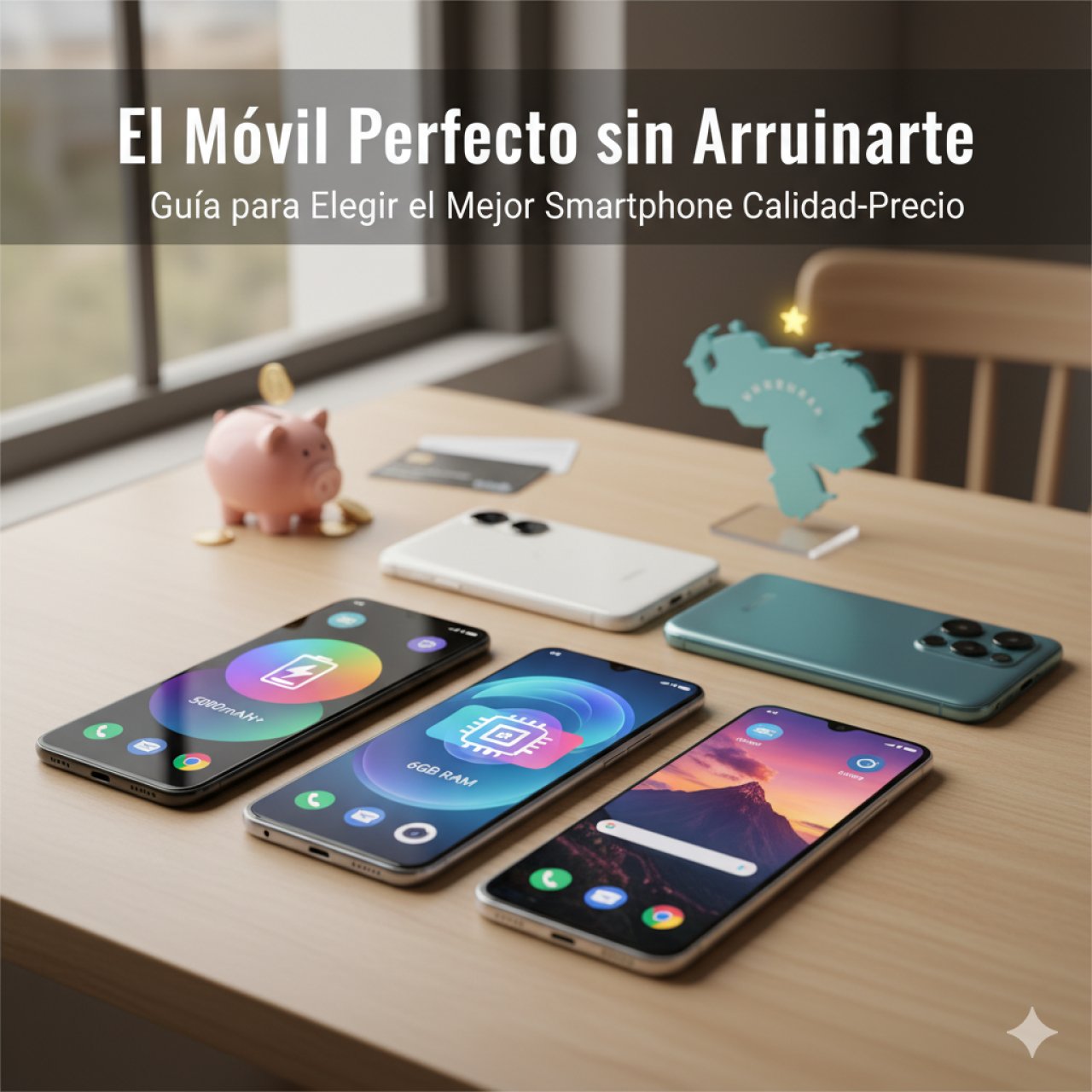 El Móvil Perfecto sin Arruinarte: Guía para Elegir el Mejor Smartphone Calidad-Precio