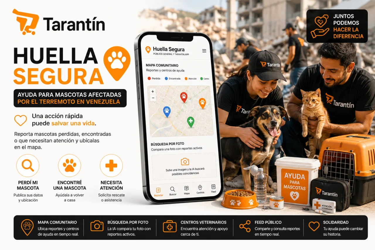 Huella Segura: cómo reportar y encontrar mascotas afectadas por el terremoto en Venezuela