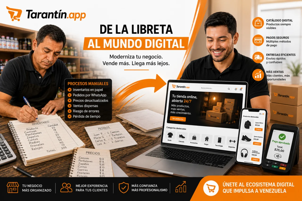 De la libreta al mundo digital: el cambio que necesitan las empresas venezolanas
