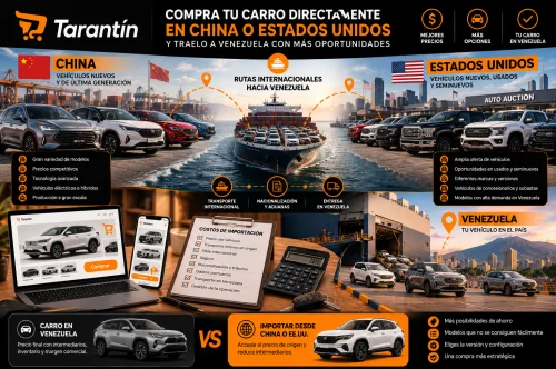 ¿Por qué importar un carro desde China o Estados Unidos puede ser más barato que comprarlo en Venezuela?