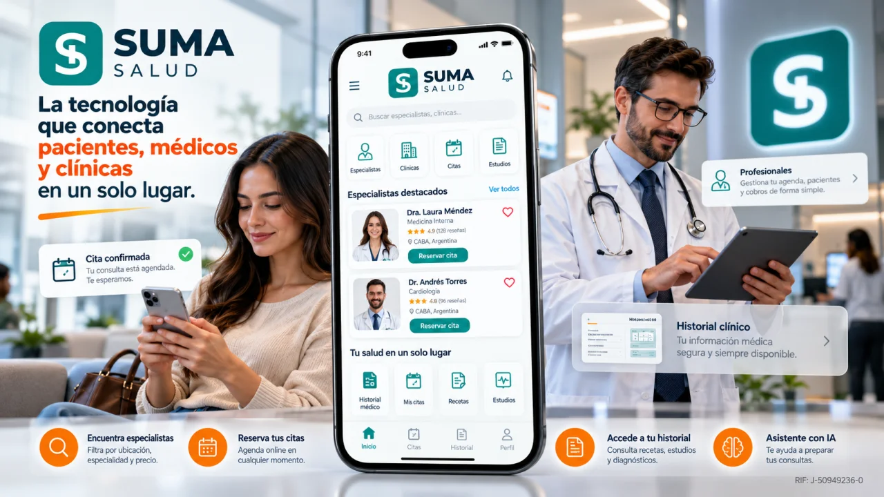 SUMA Salud: conoce la plataforma que busca transformar la atención médica con tecnología e inteligencia artificial