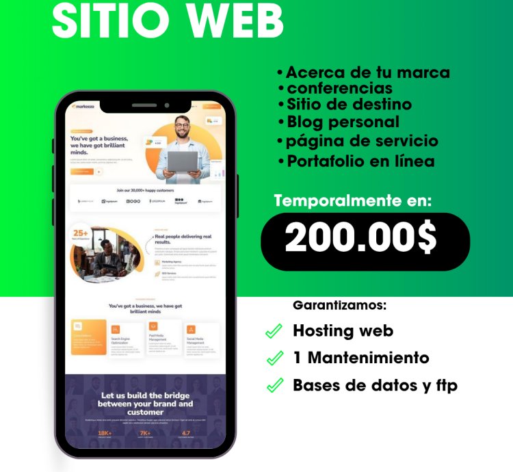 Sitio web personalizado