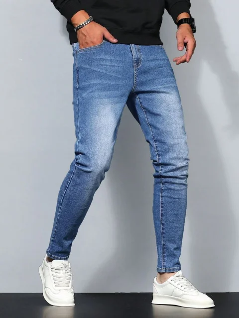 Jeans Corte Slim Fit para Caballero (Denim Premium)