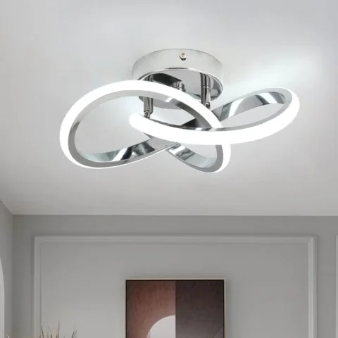 Lámpara de Techo LED Moderna (Luz Blanca)