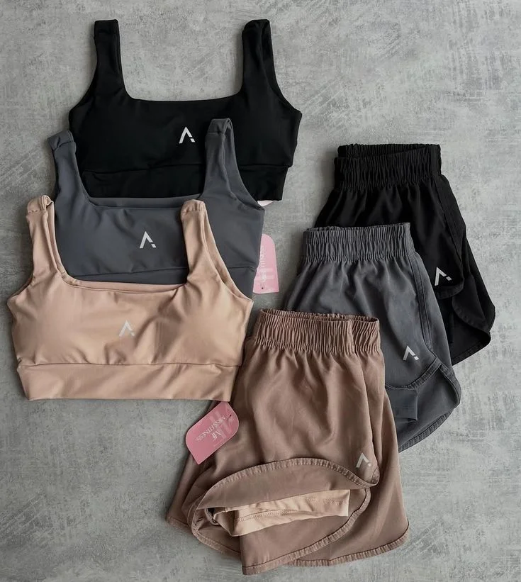 Conjunto de Short y Top Deportivo para Mujer