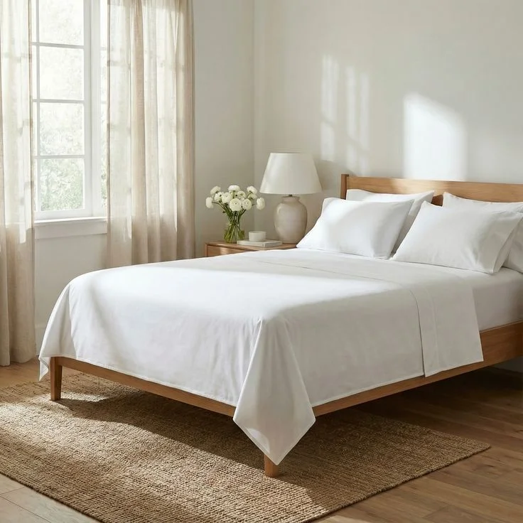 Juego de Sábanas de Algodón Egipcio (600 Hilos)