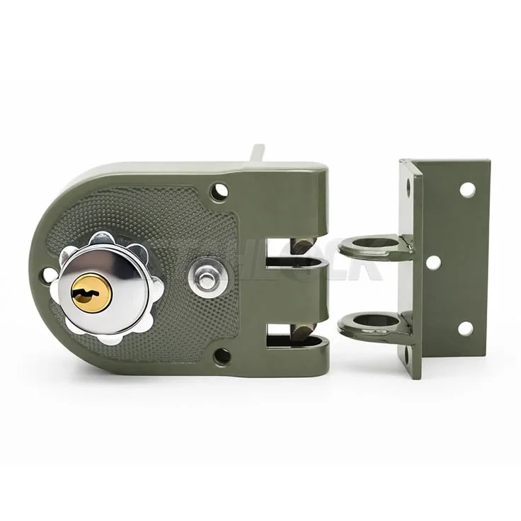 Cerradura de Seguridad de Sobreponer (Cilindro Fijo)