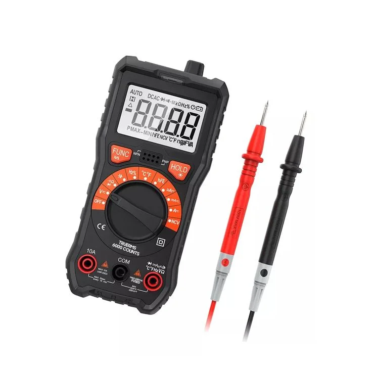Multímetro Digital Profesional con Protector