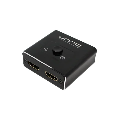 SWITCH HDMI 1 X 2 PUERTOS BIDIRECCIONAL UNNO TEKNO