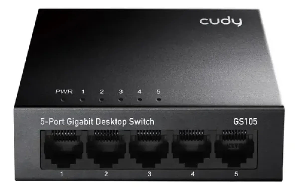 SWITCH 5 PUERTOS GIGABIT CUDY 10/100/1000 GIGABIT GS105U
