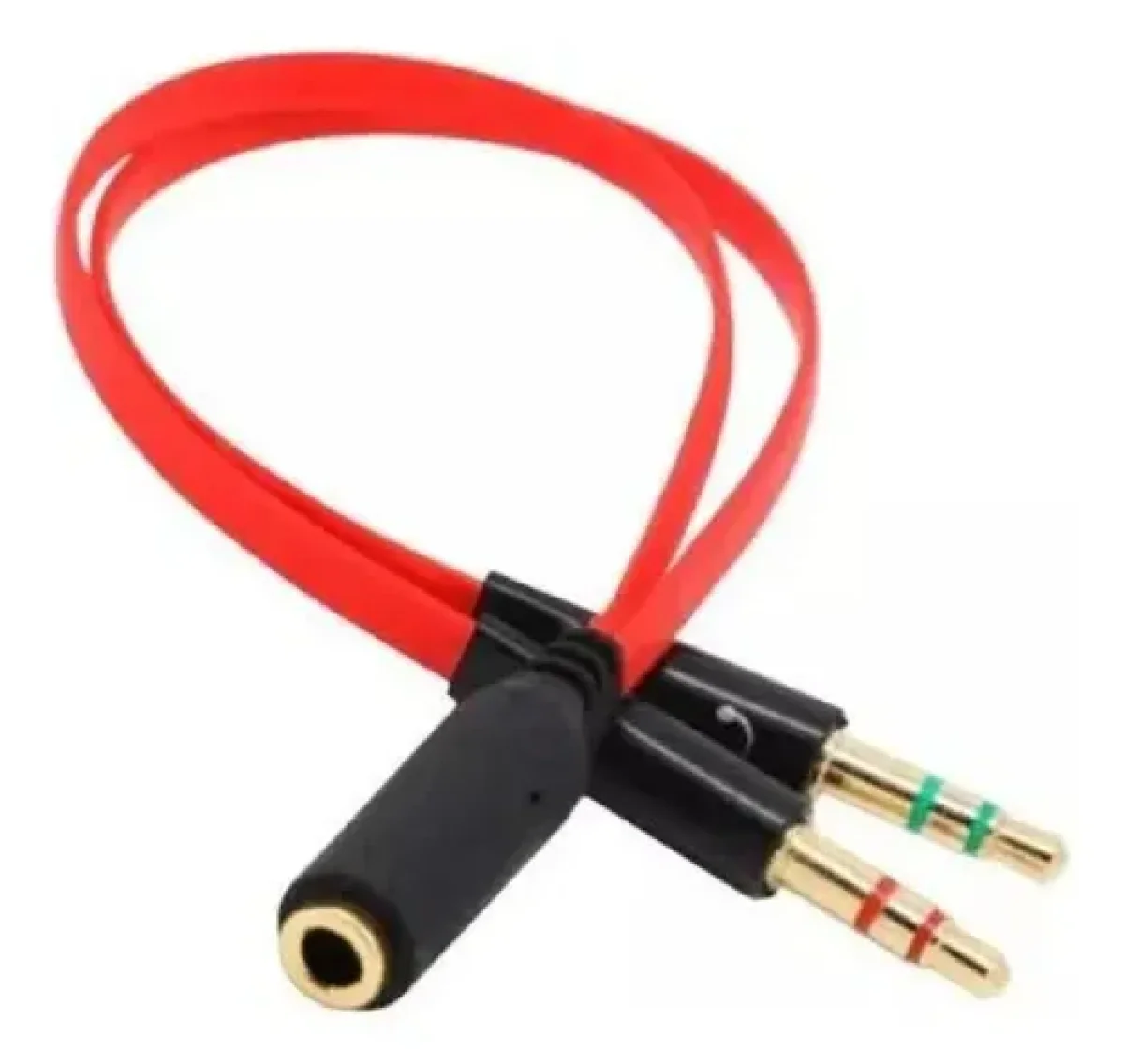 CABLE DE AUDIO / 1 ENTRADA HEMBRA A 2 SALIDAS MACHO