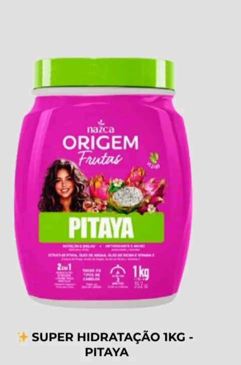 Crema Multifuncional 2 en 1 Nazca Origem Rizos (Cachos) - 1kg