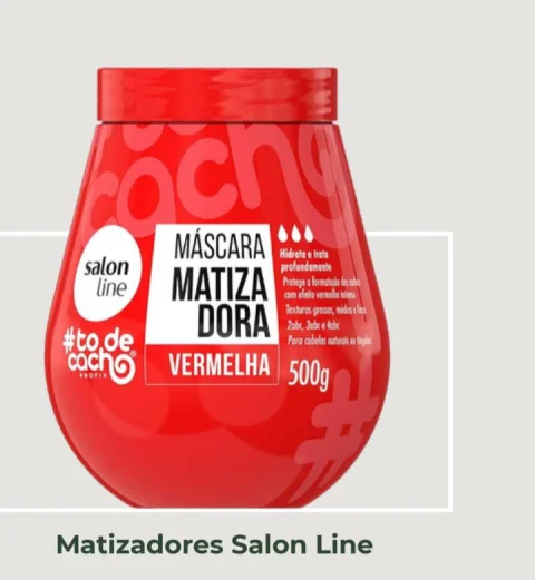 Mascarilla Matizadora Roja Salon Line #ToDeCacho