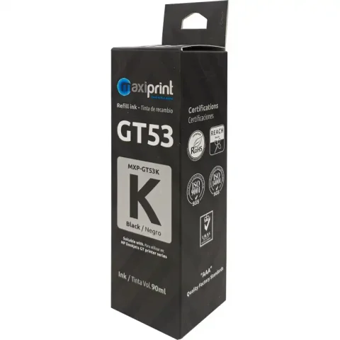 TINTA MAXIPRINT GT53K NEGRO 1