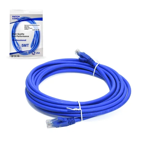 CABLE PATCH CORD CAT6 100% COBRE 5MTS TIA/EIA568B