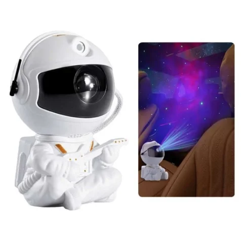 LAMPARA PROYECTOR SKY NEBULA/ ASTRONAUTA C/GUITARRA 1