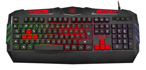 TECLADO GAMING USB MAXELL ILUMINATED KB-1200 1