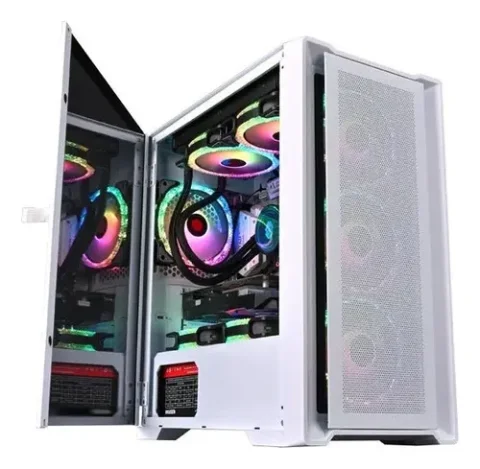 GAMING PARA PC SIN FUENTE U PRODUCTS U-335BW BLANCO 1