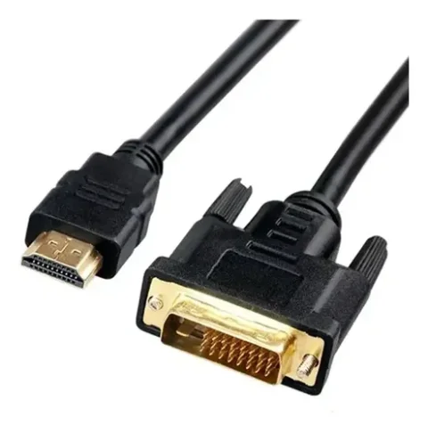 CABLE ADAPTADOR DVI 24+1 MACHO A HDMI MACHO 1.5MTRS 1