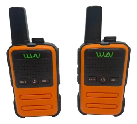RADIO PORTATIL WALKIE TALKIE (PAR) WAV KD-C56B DUAL NEGRO 1