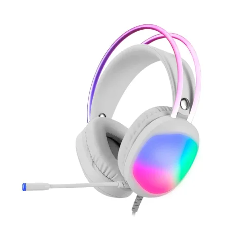 AUDIFONOS C/MICROFONO GAMING MARVO HG8959 WHITE USB / 3.5MM 1