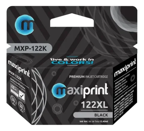 CARTUCHO 122XL BLACK MAXIPRINT 1