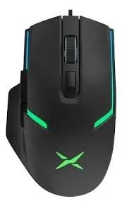 MOUSE GAMING USB DELUX M588BU BLACK 1