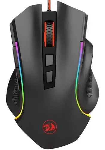MOUSE GAMING USB REDRAGON GRIFFIN NEGRO M607 1