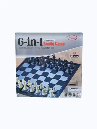 JUEGO DE MESA 6 EN 1 FAMILY GAME 1