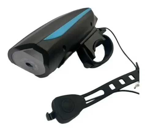 FARO CON BOCINA RECARGABLE PARA BICICLETA 7588