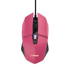 MOUSE GAMING USB TRUST GTX 109P FELOX 25068 ROSADO 1