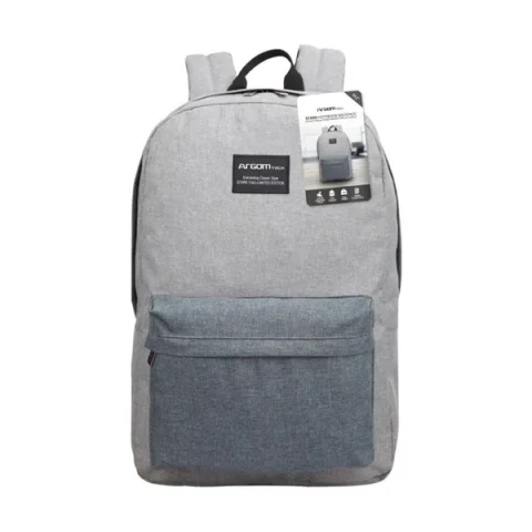 MORRAL PARA LAPTOP 14.1 ARGOM STARK GRIS ARG-BP-1342GR 1