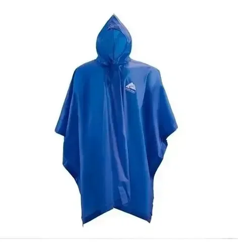 PONCHO ECONOMICO AZUL IMPERMEABLE