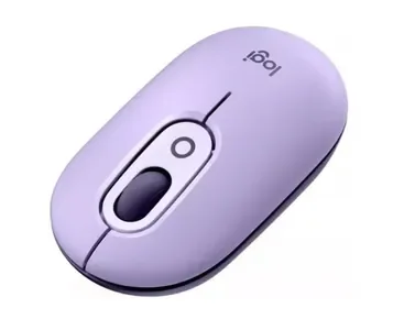 MOUSE INALAMBRICO LOGITECH POP EMOJI VIOLETA 1