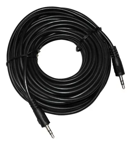 CABLE AUXILIAR 3.5MM MACHO A MACHO 10 METROS 1