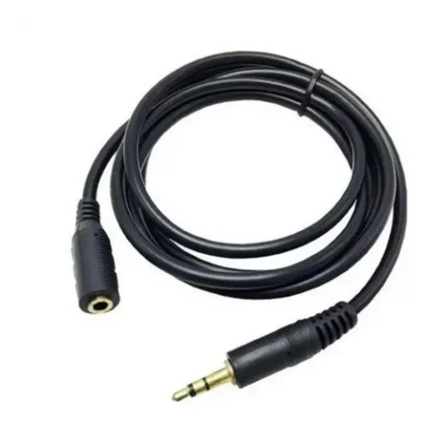 CABLE AUXILIAR EXTENSION 3.5MM MACHO A HEMBRA 1.5 METROS 1