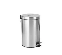PAPELERA CILINDRICA A.INOX. BILLOFFICE 1