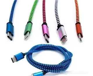 CABLE DE CARGA MICRO USB - PULSERA COLORES VARIOS 1