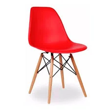 SILLA EAMES COLOR ROJO 1