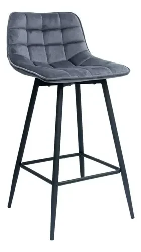 TABURETE BAR WORK GRIS 1