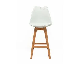 TABURETE DE BAR TULIP BLANCO 1