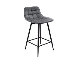 TABURETE DE BAR HILARY GRIS 1