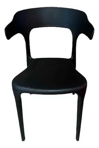 SILLA DE JARDIN /CAFETIN SNOW NEGRA 1