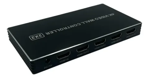 MULTIPLICADOR DE VIDEO WALL CONTROLLER 4K 2X2 VISTA EN 1
