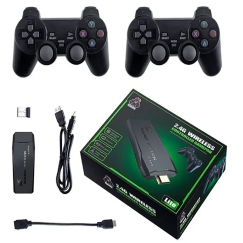 CONSOLA EMULADOR LITE 2.4WIRELESS - GAME - CAJA VERDE 1