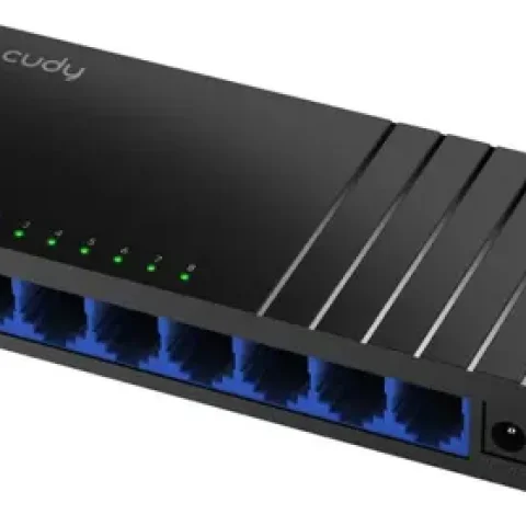 SWITCH 8 PUERTOS GIGABIT CUDY 10/100/1000 GIGABIT GS108D 1
