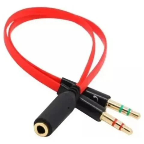 CABLE DE AUDIO / 1 ENTRADA HEMBRA A 2 SALIDAS MACHO 1