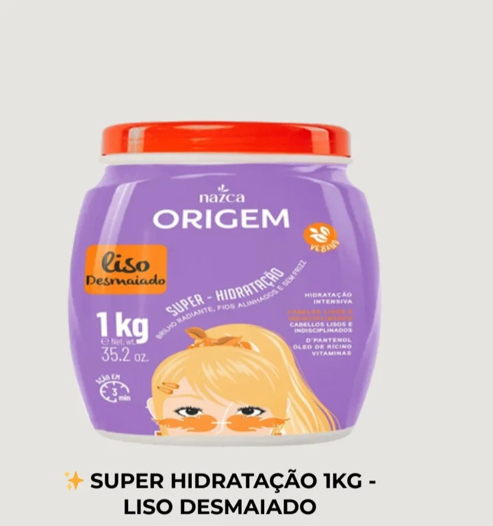 Crema Multifuncional 2 en 1 Nazca Origem Lisos y Alisados - 1kg
