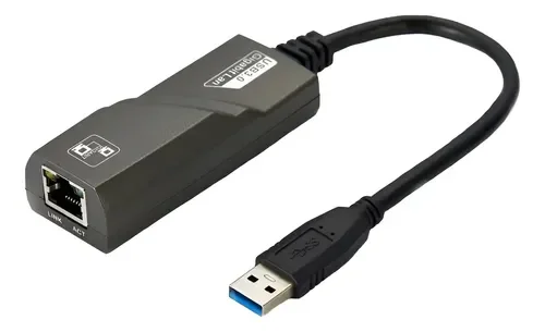 ADAPTADOR USB 3.0 A LAN RJ45 GIGABIT 10/100/1000 MBPS