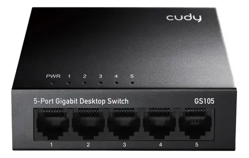 SWITCH   5 PUERTOS GIGABIT CUDY 10/100/1000  GIGABIT GS105U